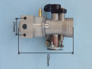 GX35 Throttle Body and Intake Manifold