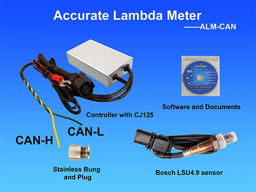 Wideband Controller LSU 4 9 CJ125 Lambda Meter ALM CAN
